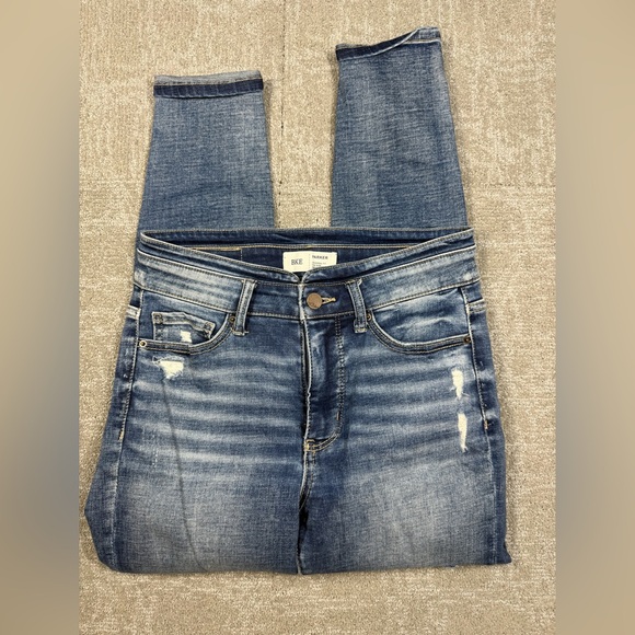 BKE Denim - BKE Buckle Parker Universal Fit High Rise Ankle Skinny Jean Womens Size 26